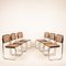 Giuseppe Terragni zugeschriebene Bauhaus Stühle für Columbus, 1950er, 6er Set 4