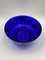 Blue Glass Bowl with Animal Motifs in Silver by Marco Susani & Elisabeth Vidal for Sottsass Associati, Italy, 1990s, Image 10