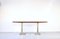 Italian Dining Table in Teak, Brass and Marble, 1960s, Image 12