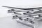 Italian Tubular Chrome and Smoked Glass Coffee Table, 1970s, Image 3