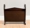 Charming School Oak Magazine Rack with Double Compartment, Image 4