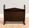 Charming School Oak Magazine Rack with Double Compartment, Image 5