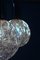 Space Age Deckenlampe aus Chrom & Kristallglas, 1970er 5