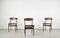 Mid-Century Teak and Leatherette Dining Chairs, 1960s, Set of 4 2