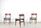 Mid-Century Teak and Leatherette Dining Chairs, 1960s, Set of 4, Image 5