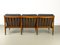 Danish Teak and Wool Lounge Sofa by Svend Aage Eriksen for Glostrup, 1960s 11