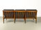 Danish Teak and Wool Lounge Sofa by Svend Aage Eriksen for Glostrup, 1960s, Image 11