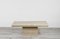 Vintage Italian Minimalist Travertine Geometric Coffee Table, 1970s, Image 10