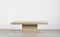 Vintage Italian Minimalist Travertine Geometric Coffee Table, 1970s 9