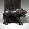 Oriental Carved Lion Bookends, 1890s, Set of 2, Image 9