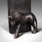 Oriental Carved Lion Bookends, 1890s, Set of 2, Image 8