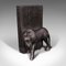 Oriental Carved Lion Bookends, 1890s, Set of 2, Image 7