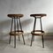 Dutch Bar Stools attributed to Rohé Noordwolde, Set of 2 7