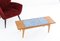 Mid-Century Modern Couchtisch aus Holz & Keramik, 1950er 1