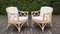 Table & Chairs by McGuire, 1980s, Set of 3 8