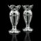 English Silver Duck Egg Cups, 1904, Set of 2 1