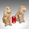 English Cocker Spaniel Figuren aus Gips, 1890er, 2er Set 12