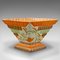Jarrones ingleses Art Déco vintage de cerámica pintada a mano, años 30. Juego de 2, Imagen 7