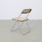 Plia Folding Chair in Cane by Giancarlo Piretti for Castelli, 1960s, Image 5