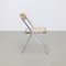 Plia Folding Chair in Cane by Giancarlo Piretti for Castelli, 1960s, Image 3