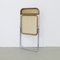 Plia Folding Chair in Cane by Giancarlo Piretti for Castelli, 1960s, Image 10
