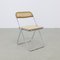Plia Folding Chair in Cane by Giancarlo Piretti for Castelli, 1960s, Image 1