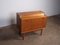 Danish Teak Dressing Table with Mirror, 1960s 10