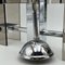 Vintage Space Age Hanging Lamp in Chrome and Glass from Veca, 1970s, Image 9