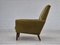 Danish Highback Armchair in Upholstery, Green Velour & Teak Wood by Georg Thams for Vejen Polstermøbelfabrik, 1970s, Image 10