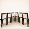 Theater Dining Chairs attributed to Aldo Rossi & Luca Meda for Molteni, 1980s, Set of 6 3