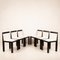 Theater Dining Chairs attributed to Aldo Rossi & Luca Meda for Molteni, 1980s, Set of 6 1