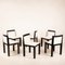 Theater Dining Chairs attributed to Aldo Rossi & Luca Meda for Molteni, 1980s, Set of 6 2