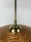 Lámpara colgante de caña dividida, ratán, bambú y latón de Gabriella Crespi, años 70, Imagen 6