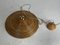 Lámpara colgante de caña dividida, ratán, bambú y latón de Gabriella Crespi, años 70, Imagen 10