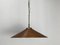 Pencil Split Reed, Rattan, Bamboo & Brass Pendant Lamp by Gabriella Crespi, 1970s 2
