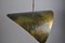Large Handmade Bonnie Led Sculptural Pendant in Tarnished Bronze by Matt Holleman for Ovature Studios 6