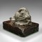 Chinese Serpentine Paperweight in Soapstone & Marble 1