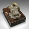 Chinese Serpentine Paperweight in Soapstone & Marble 7