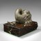Chinese Serpentine Paperweight in Soapstone & Marble 4