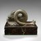 Chinese Serpentine Paperweight in Soapstone & Marble 6