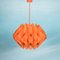 Space Age Orange Butterfly Pendant by Hoyrup, Denmark, 1970s 13