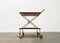 Mid-Century Foldable Teak and Metal Bar Trolley from Silva Denmark, 1960s 12