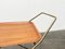 Mid-Century Foldable Teak and Metal Bar Trolley from Silva Denmark, 1960s 20