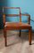 Scandinavia Double-Sided Desk and Armchair, 1940s, Set of 2 17