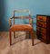 Scandinavia Double-Sided Desk and Armchair, 1940s, Set of 2, Image 13