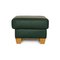 Green Leather Florence Stool from Ewald Schillig 6