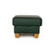 Green Leather Florence Stool from Ewald Schillig, Image 5