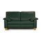 Green Leather Florence 2-Seater Sofa from Ewald Schillig 1