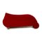 Gaudi Velvet Fabric Sofa in Red from Bretz 8