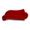 Gaudi Velvet Fabric Sofa in Red from Bretz 1